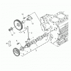 RANGER 902D EU/ISRL TRACTOR Engine, camshaft and idle gear shaft - r20rred4j1 (70260...