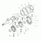 RANGER 902D EU/ISRL TRACTOR Engine, main bearing case - r20rred4j1 (702600)