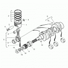 RANGER 902D EU/ISRL TRACTOR Engine, piston and crankshaft - r20rred4j1 (702602)