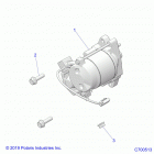 RANGER 902D EU/TRACTOR Engine, starter - r20rred4f1  /  n1  /  sd4c1 (c700513)