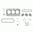 RANGER 902D EU/TRACTOR Engine, upper gasket kit [option] - r20rred4f1  /  n1  /...