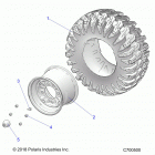 RANGER 902D EU/TRACTOR Wheels, rear - r20rred4f1  /  n1  /  sd4c1 (c700500)