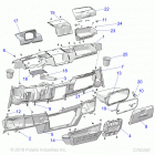 RANGER 902D EU/TRACTOR (R20RRED4F1/N1/SD4C1) Body, dash - r20rred4f1  /  n1  /  sd4c1 (c700397)