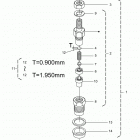 RANGER 902D EU/TRACTOR (R20RRED4F1/N1/SD4C1) Engine, nozzle holder (component parts) - r20rred4f1  / ...