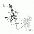RANGER 902D EU/TRACTOR (R20RRED4F1/N1/SD4C1) Engine, speed control plate - r20rred4f1  /  n1  /  sd4c...