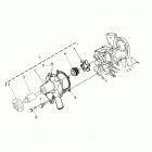 RANGER 902D EU/TRACTOR (R20RRED4F1/N1/SD4C1) Engine, water pump - r20rred4f1  /  n1  /  sd4c1 (702626...