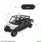 RANGER CREW 1000 NSTR FACTORY CHOICE 49S & 50S (R20RSU99/A/B) Body, decals graphics - r20rsu99  /  a  /  b (900104)