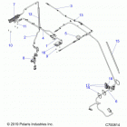 RANGER CREW 1000 NSTR FACTORY CHOICE 49S & 50S (R20RSU99/A/B) Opt prep, electical componants (roof) - r20rsu99  /  a  ...