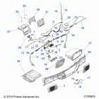 RANGER CREW 1000 NSTR FACTORY CHOICE 49S & 50S (R20RSU99/A/B) Opt, ride command dash - r20rsu99  /  a  /  b (c700825)