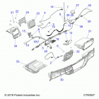 RANGER CREW 1000 NSTR FACTORY CHOICE 49S & 50S (R20RSU99/A/B) Opt, ride command prem dash - r20rsu99  /  a  /  b (c700...