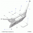 RANGER CREW 1000XP PS TX CA (R21RSF99AK) Accessory, front bumper - r21rsf99ak (c700063)
