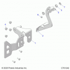 RANGER CREW 1000XP PS TX CA (R21RSF99AK) Brakes, pedal - r21rsf99ak (c701242)