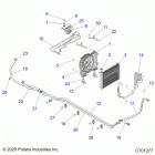 RANGER CREW 1000XP PS TX CA (R21RSF99AK) Engine, cooling system - r21rsf99ak (c701277)