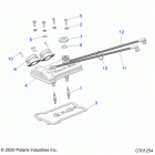 RANGER CREW 1000XP PS TX CA (R21RSF99AK) Engine, throttle body and valve cover - r21rsf99ak (c701...