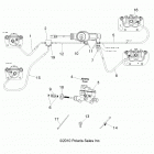 RANGER EV Brakes, lines and master cylinder - r20maae4g8  /  g9 (4...