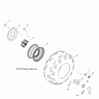 RANGER EV Wheels, rear - r20maae4g8  /  g9 (700779)