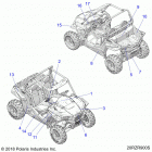 RZR Body, decals - z20ase99ah  /  lh  /  bh (20rzr900s)