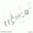 RZR Brakes, front caliper - z20ase99ah  /  lh  /  bh (c70103...