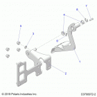 RZR Brakes, pedal and master cylinder - z20ase99ah  /  lh  /...