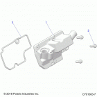 RZR Engine, breather - z20ase99ah  /  lh  /  bh (c701083-7)