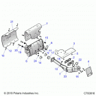 RZR 1000S 60 INCH EPS TRACTOR Engine, exhaust system - z20ass99c2  /  ch (c700816)