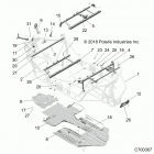 RZR 1000S4 (Z20A4E99AH/LH) Chassis, main frame and skid plate - z20a4e99ah  /  lh (...