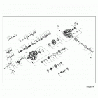 RZR 1000S4 (Z20A4E99AH/LH) Drive train, main gearcase internals - z20a4e99ah  /  lh...