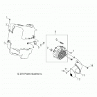 RZR 170 Engine, cooling - z20yav17b2  /  b4  /  n2  /  n4  /  a2...