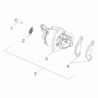 RZR 170 (Z20YAV17B2/B4/N2/N4/A2/A4) Brakes, caliper, rear - z20yav17b2  /  b4  /  n2  /  n4 ...