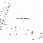 RZR 170 (Z20YAV17B2/B4/N2/N4/A2/A4) Steering, tie rods - z20yav17b2  /  b4  /  n2  /  n4  / ...