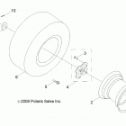 RZR 170 (Z20YAV17B2/B4/N2/N4/A2/A4) Wheels, rear - z20yav17b2  /  b4  /  n2  /  n4  /  a2  /...