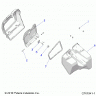 RZR 570 Body, glovebox - z20che57am (c701041-1)