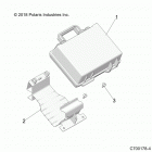 RZR 570 Body, underhood storage - z20che57am (c700178-4)