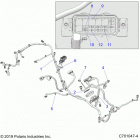 RZR 570 Electrical, wire harness - z20che57am (c701047-4)