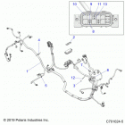 RZR 900 50 INCH (Z20A5A87B2/E87BP/BK/BX) Electrical, wire harness - z20a5e87bp  /  bk  /  bx (c70...