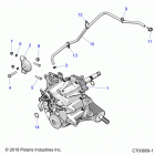RZR 900 50 INCH PS RC (Z20A5K87BG) Drive train, main gearcase mounting - z20a5k87bg (c70080...
