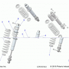 RZR 900S 60 INCH ALL OPTIONS (Z20ASA87B2/E87BH/BW/LW) Suspension, rear shock mounting - z20asa87b2  /  e87bh  ...