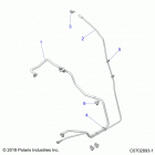 RZR PRO XP (Z20RA_92AC/BC/AK/BK/AR/BR/AE/BE/AH/BH/AT/BT) Body, fuel lines, std. - z20ra_92ac  /  ak  /  ar  /  ae...