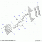 RZR PRO XP (Z20RA_92AC/BC/AK/BK/AR/BR/AE/BE/AH/BH/AT/BT) Brakes, caliper, front - z20ra_92ac  /  bc  /  ak  /  bk...