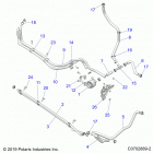 RZR PRO XP (Z20RA_92AC/BC/AK/BK/AR/BR/AE/BE/AH/BH/AT/BT) Engine, cooling routing manifold - z20ra_92ac  /  bc  / ...