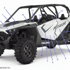 RZR PRO XP 4 (Z20R4_92AC/BC/AK/BK/AR/BR/LE/LT/LC/AH/BH/AT/BT) Body, decals - z20r4c92le  /  lt (900116)