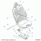 RZR PRO XP 4 (Z20R4_92AC/BC/AK/BK/AR/BR/LE/LT/LC/AH/BH/AT/BT) Body, seat asm., front - z20r4_92ac  /  bc  /  ae  /  be...