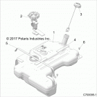 RZR RS1 Body, fuel common tank - z20s1e99ag  /  ak  /  bg  /  bk...