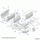 RZR RS1 (Z20S1E99AG/AK/BG/BK) Engine, exhaust system - z20s1e99ag  /  ak  /  bg  /  bk...