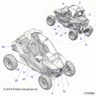 RZR RS1 PS MD Body, decals - z20s1e99ng (c700664)