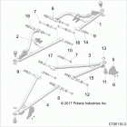 RZR RS1 PS MD (Z20S1E99NG) Suspension, front control arms - z20s1e99ng (c700110-3)