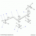 RZR S 1000 60 INCH EPS TRACTOR (Z20ASS99C2/CH) Suspension, stabilizer bar, rear - z20ass99c2  /  ch (c7...