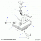 RZR S4 1000 (Z20A4E99AH/LH/BH) Body, fuel tank evap - z20a4e99bh (c700497-1)