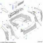RZR S4 1000 (Z20A4E99AH/LH/BH) Body, rear rack and fenders - z20a4e99ah  /  bh  /  lh (...