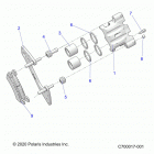 RZR S4 1000 (Z20A4E99AH/LH/BH) Brakes, front caliper - z20a4e99ah  /  bh  /  lh (c70001...